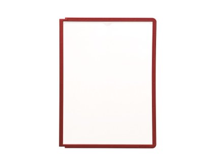 Katalógový panel SHERPA A4 červený