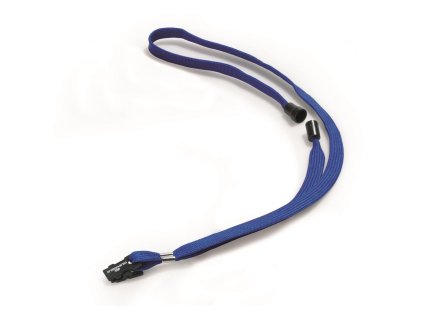 Závesný remienok DURABLE 10mm modrý 10ks