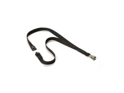 Závesný remienok DURABLE SOFT COLOUR 15mm čierny 10ks