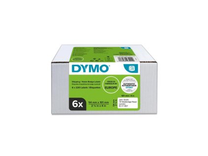 Samolepiace etikety Dymo LW 101x54mm menovky balíky biele 1320ks