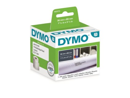 Samolepiace etikety Dymo LW 89x36mm adresné veľké biele 260ks