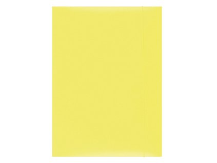 Kartónový obal s gumičkou Office Products žltý