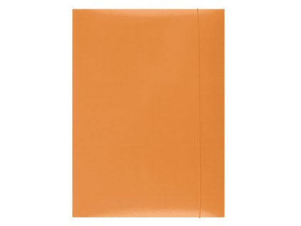 Kartónový obal s gumičkou Office Products oranžový