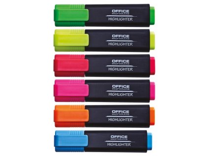 Sada zvýrazňovačov Office Products 6S