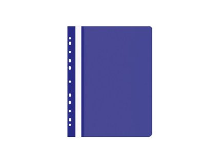 Rýchloviazač PP s eurodierovaním matný modrý