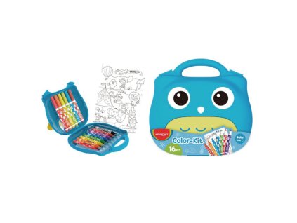 Súprava detská KEYROAD Color kit, 16 ks, mix farieb