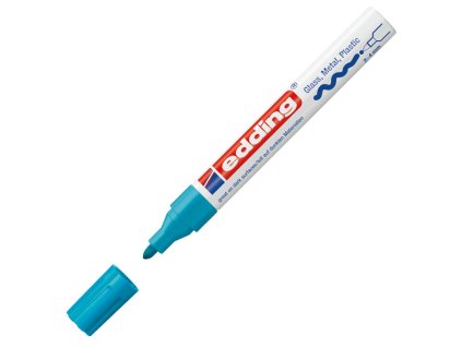 Lakový popisovač edding 750 svetlomodrý