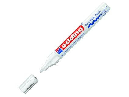 Lakový popisovač edding 750 biely