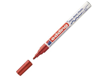 Lakový popisovač edding 751 červený