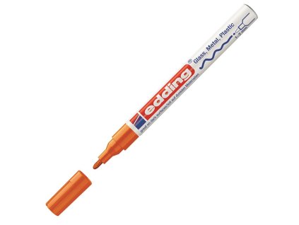 Lakový popisovač edding 751 oranžový