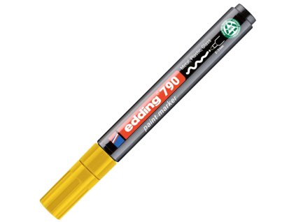 Lakový popisovač edding 790 žltý