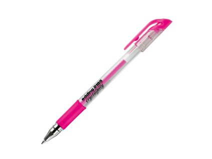 Roller gélový edding 2185 metalický ružový