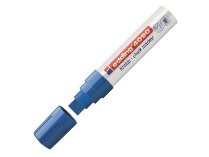 Kriedový popisovač edding 4090 modrý