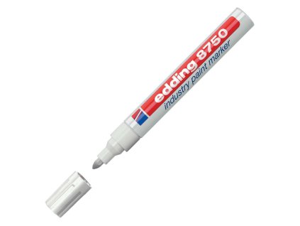 Priemyselný lakový popisovač edding 8750 biely