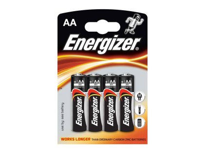 Batéria Energizer tužková Alkaline Power AA-LR6/4ks