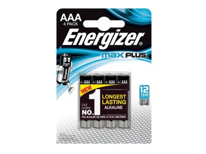 Batéria Energizer mikrotužková Max Plus LR03/4 ks