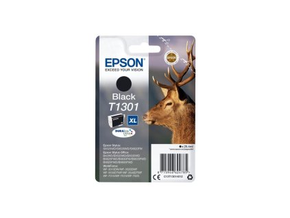 Atramentová náplň Epson T1301 XL black pre SX525WD/SX620FW (945 str.)