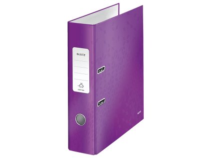 Zakladač pákový Leitz 180° WOW 8cm purpurový