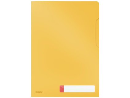 Obal L pevný Leitz Cosy A4 200mic teplý žltý 3 ks