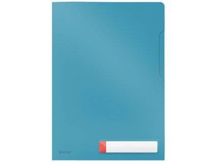 Obal L pevný Leitz Cosy A4 200mic kľudný modrý 3 ks