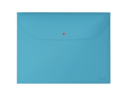 Plastový obal A4 s cvočkom Leitz Cosy kľudná modrá 3 ks