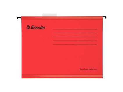 Závesný obal Esselte Classic červený