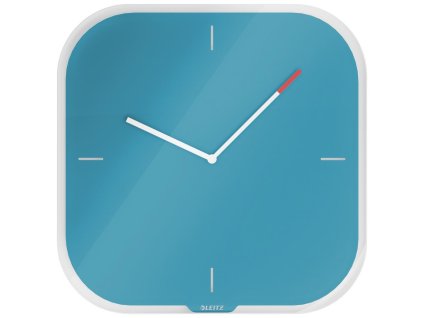 Nástenné hodiny Leitz Cosy kľudná modrá