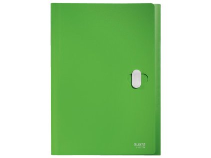 Aktovka plastová s priehradkami Leitz Recycle zelená