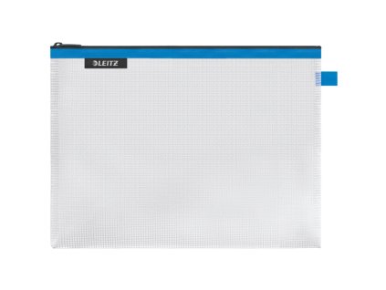 Plastový obal so zipsom Leitz WOW veľký modrý