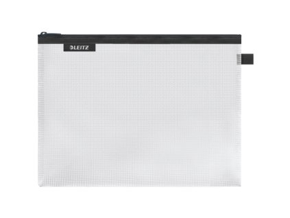 Plastový obal so zipsom Leitz WOW veľký čierny