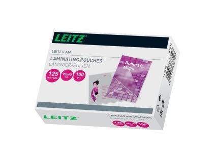 Laminovacie fólie Leitz iLAM 95 x 65 mm, 125 mic, 100 ks