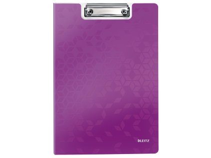 Doska s klipom Leitz WOW roztvárateľná purpurové