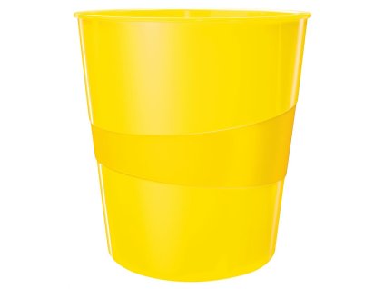 Kôš plastový Leitz WOW 15 ℓ žltý