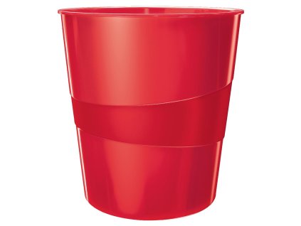 Kôš plastový Leitz WOW 15 ℓ červený