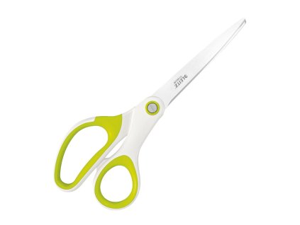 Titánové kancelárske nožnice Leitz WOW 205mm zelené