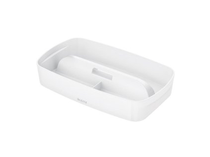 Organizér s držadlom Leitz MyBox S biely