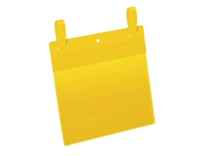 Vrecko na štítok s páskami 297 x 210 mm na šírku 50 ks žlté