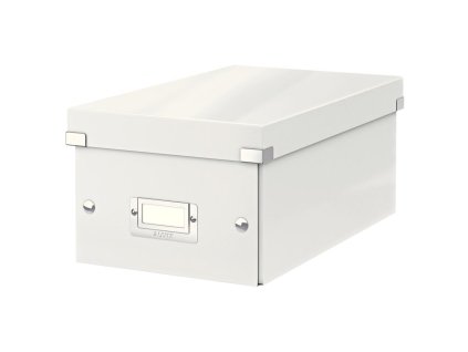 Krabica na DVD Click & Store biela