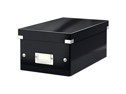 Krabica na DVD Click & Store čierna