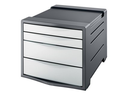 Zásuvkový box Esselte VIVIDA biely