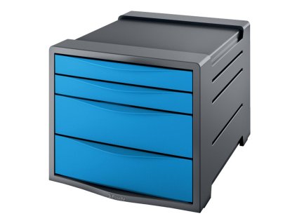 Zásuvkový box Esselte VIVIDA modrý