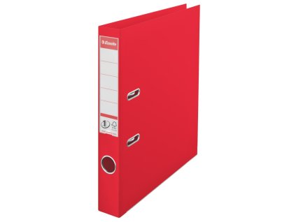 Zakladač pákový Esselte No.1 celoplastový 5cm VIVIDA červený