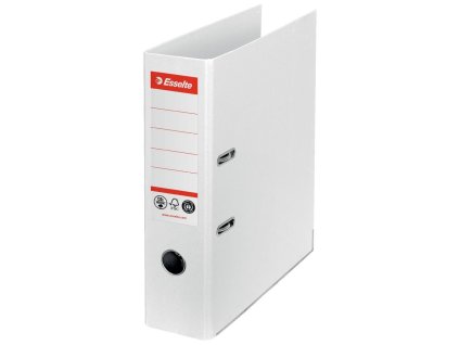 Zakladač pákový Esselte No.1 recyklovaná lepenka 7,5 cm biely
