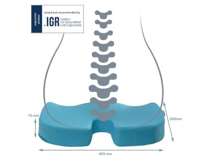 Vankúš na sedenie Leitz Cosy Ergo kľudný modrý