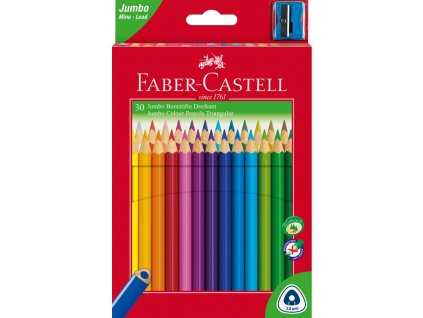 Farbičky Faber Castell Junior grip, 30 ks