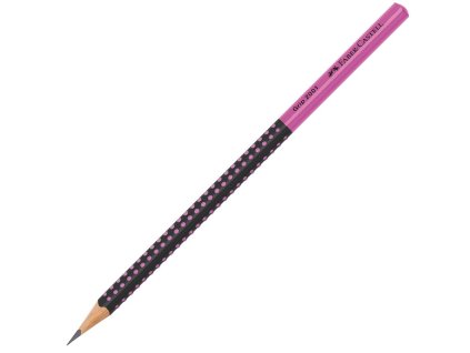 Ceruzka Grip 2001/HB Two Tone čierna/ružová 12ks
