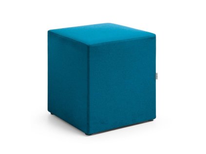 Taburet Vancouver Oto, štvorec, š.41 x h.41 x v.45 cm, látka Next NX-15 modrá