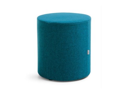 Taburet Vancouver Oto, valec, p.41 x v.45 cm, látka Next NX-15 modrá