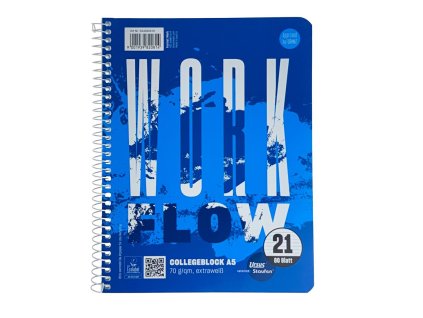Blok College Format Werk Ursus Basic A5 80 listov linajkový 70g