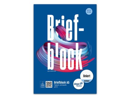 Blok poznámkový Format Werk Ursus A5 50 listov linajkový 70 g